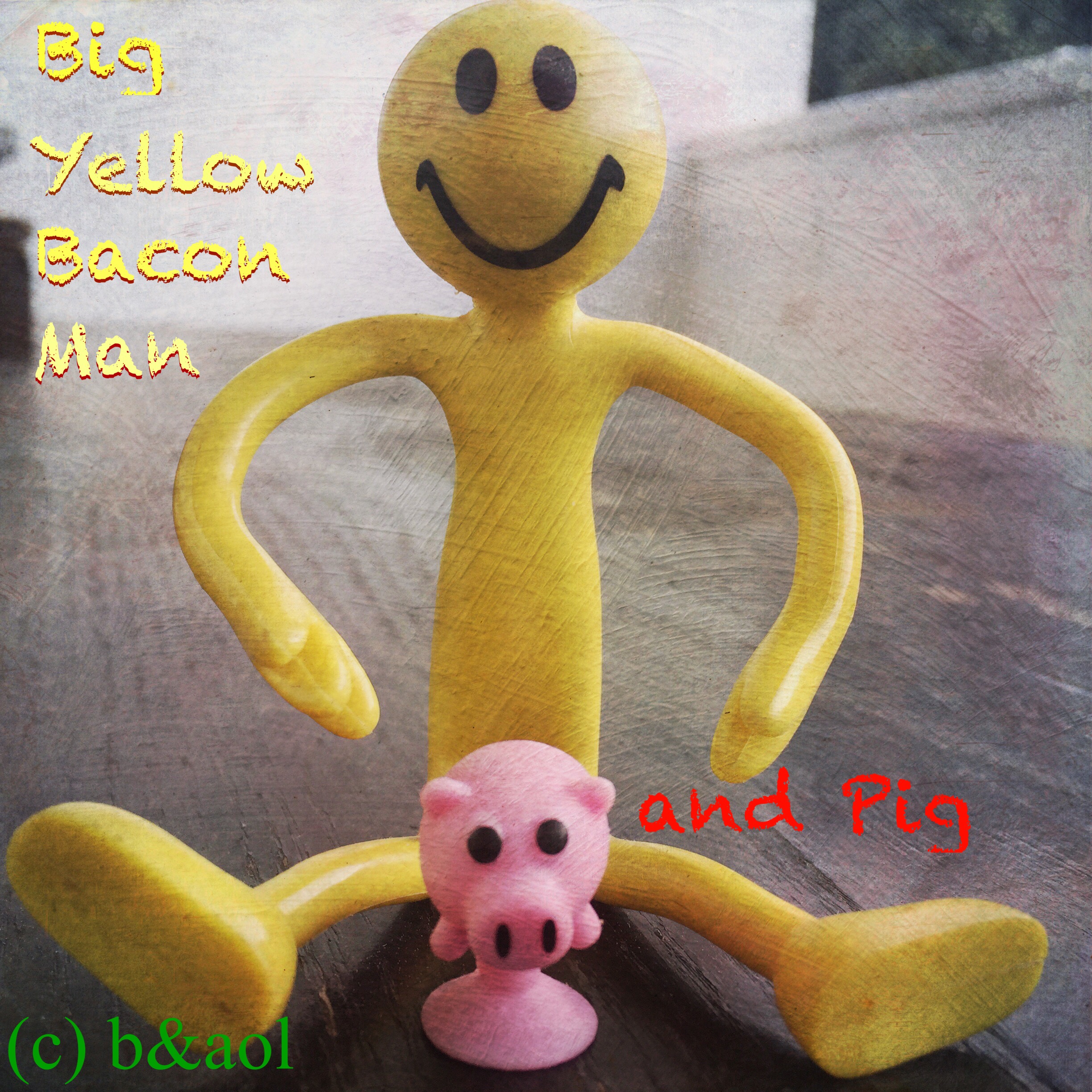 Big Yellow Bacon Man Earthworm Express